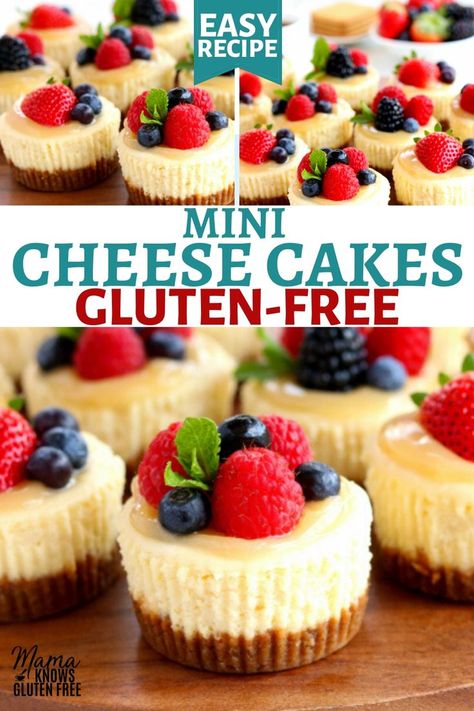 Gluten Free Desserts Easy Fast Simple, Whole 30 Dessert Recipes, Easy Gluten Free Meals, Mama Knows Gluten Free, Mini Desert, Gluten Free Snacks Recipes, Gf Treats, Biscuits Graham, Viral Recipes