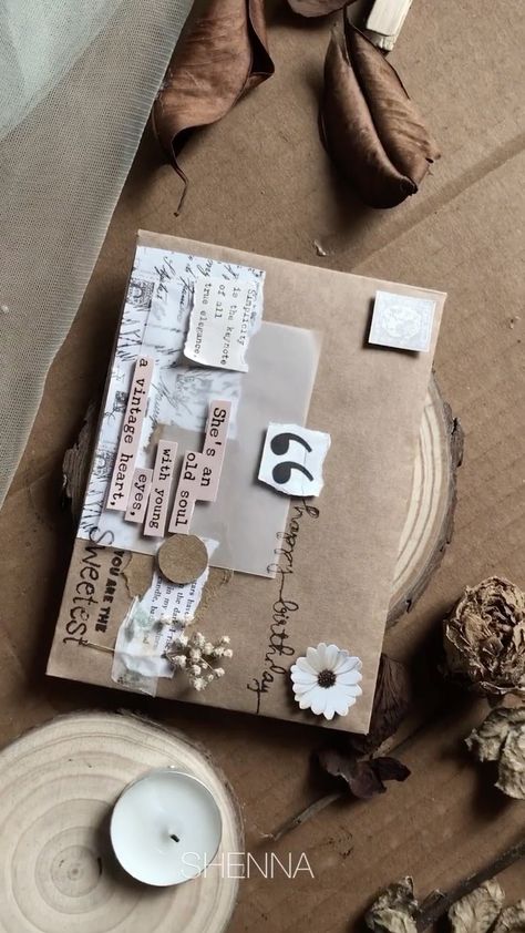 shenn.a_ on Instagram: /outgoing envelope/🍂 . . . . . . . . . . . . #vintagescrapbooking #outgoingmail #outgoing #envelope #envelopes #envelopeart #letters #reels… Letter Aesthetic Envelope Vintage, Vintage Letter Ideas, Old Letters Aesthetic, Vintage Letter Envelope, Aesthetic Envelope, Letter Aesthetic, Vintage Cards Handmade, Vintage Envelope, Cute Grunge