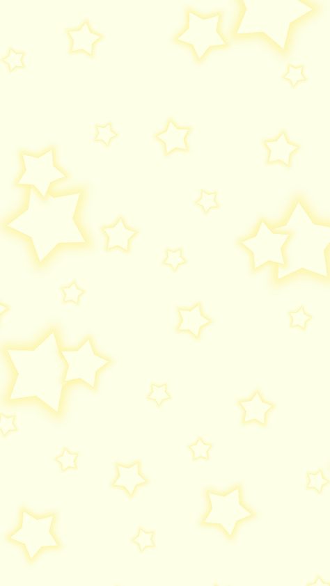 Yellow Star Wallpaper Y2k, Yellow Stars Aesthetic Wallpaper, Cute Light Yellow Wallpapers, White And Yellow Aesthetic Wallpaper, Y2k Yellow Wallpaper, Cute Pastel Yellow Wallpaper, Pastel Wallpaper Yellow, Yellow Wallpaper Ipad, Aesthetic Pastel Yellow Wallpaper