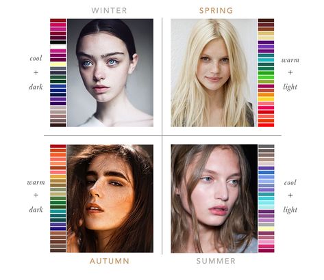 What is seasonal colour analysis? - the concept wardrobe Color Analysis Summer, Deep Autumn Color Palette, Cool Skin Tone, Summer Color Palette, Wearing Color, Seasonal Color Analysis, Color Me Beautiful, Cool Undertones, Color Analysis