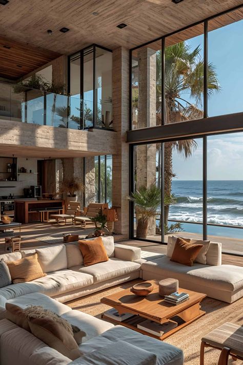 17 Beach House Living Room Designs That Will Make Your Home Feel Like A Permanent Vacation Beautiful Beach Houses Exterior, Beach House Inspiration, Filmmaking Tips, Beach House Living Room, Dream Life House, Permanent Vacation, House Living Room, Dream Beach Houses, Beach House Interior