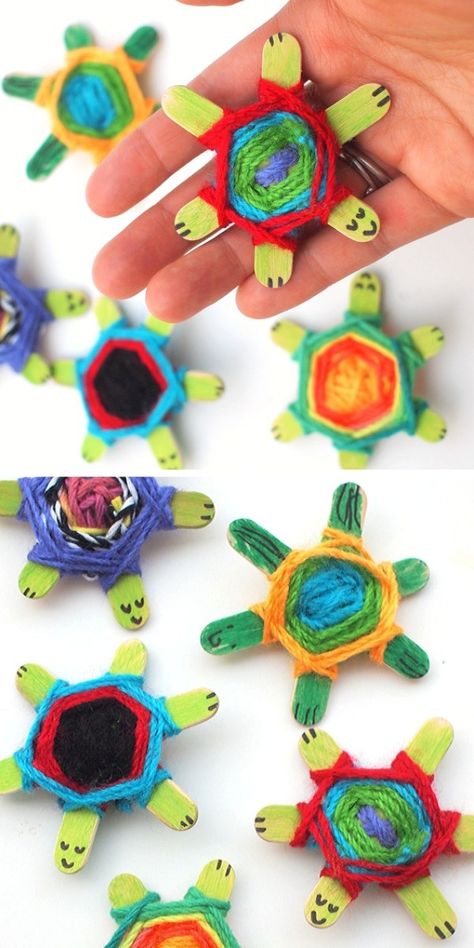 Turtle Crafts, Summer Camp Crafts, Animal Crafts For Kids, Crafts Paper, Craft Club, Paper Towel Rolls, Camping Crafts, Camping Art, Childrens Crafts