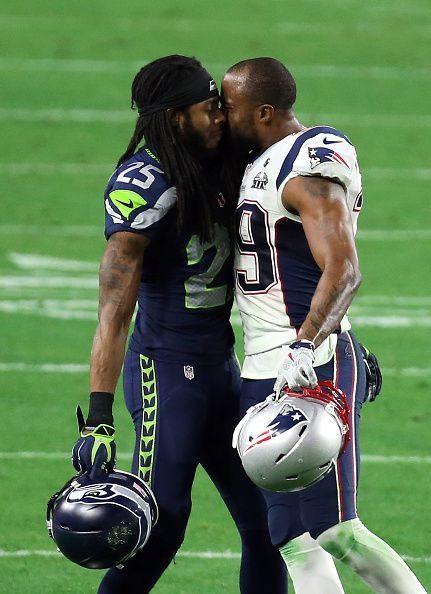 Patriots Superbowl, Richard Sherman, Cute Football Players, Nfl Football Players, Seattle Sports, Scruffy Men, Best Football Team, Football Funny, Football Pictures