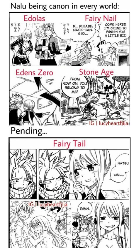 Nalu Fan Art Comic, Fairy Tail Comics Nalu, Nalu Official Art, Natsu X Lucy Comic, Fairy Tail Couples Comics, Nalu Comics, Fairy Tail Meme, Fairy Tail Photos, Fairy Tail Funny