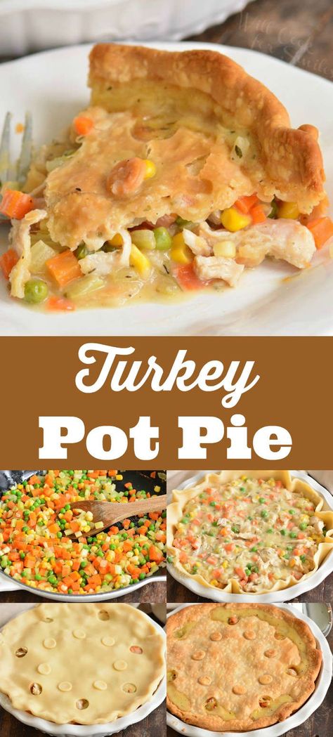 Leftover Turkey Pot Pie With Cream Of Chicken Soup, Turkey Leftover Pot Pie, Turkey Pot Pie With Cream Of Chicken, Easy Leftover Turkey Pot Pie, Turkey Pot Pie Recipe With Cream Of Chicken Soup, Turkey Pot Pie Using Leftover Gravy, Turkey Pot Pie Recipe Easy Bisquick, Best Turkey Pot Pie Recipe, Turkey Pot Pies Recipes Easy