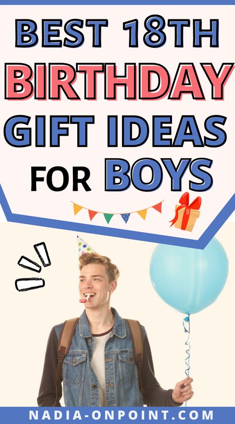 Trendy Gift Guides and Ideas! Here you will find all the best 18th Birthday Gift Ideas for Boys. 18th birthday gifts for boys presents | 18th birthday party gifts for boys | 18th birthday ideas for boys gifts sons | meaningful 18th birthday gifts for boys | 18th birthday gifts for boys cheap | special 18th birthday gifts for boys | boys 18th birthday ideas gifts. Sons 18th Birthday Gift Ideas, 18th Birthday Gifts Son, 18th Birthday Party Ideas For Son, 18th Birthday Gift Card Ideas, Diy 18th Birthday Gifts For Him, Best 18th Birthday Gifts, 18th Birthday Ideas For Boys Decorations, 18th Birthday For Son, Son 18th Birthday Gift Ideas