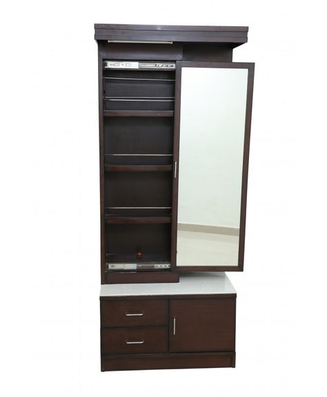 Espresso Dressing Table With Sliding Door Sliding Dressing Table, Wood Slat Room Divider, Slat Room Divider, Latest Dressing Table Designs, Shoe Rack Living Room, Dressing Table Modern, Modern Dressing Table Designs, Center Table Living Room, Kitchen Wall Storage