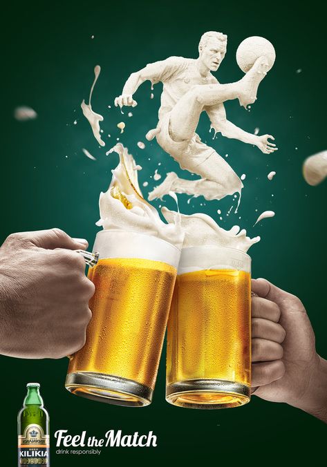 Beer Advertising on Behance Beer Video, Foam Projects, Beer Images, Beer Advertisement, Football Beer, Beer Illustration, Beer Photos, Foto 3d, Beer Advertising