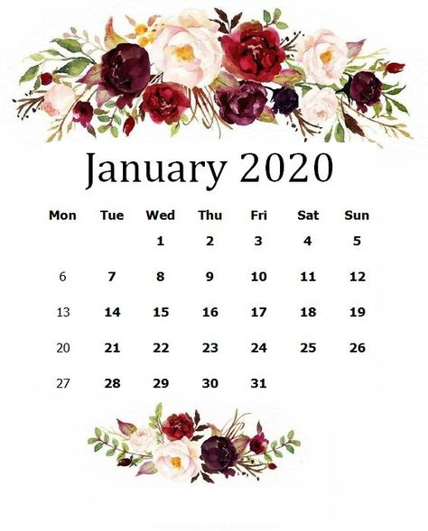 Iphone Calendar, January Wallpaper, 2020 Calendar Template, January Calendar, Wallpaper For Desktop, Birthday Icon, Military Couples, Cute Calendar, 2020 Calendar