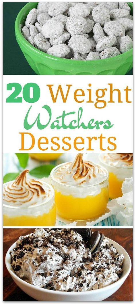 Weight Watchers Desserts, Weight Watcher Desserts, Low Cal Dessert, Plats Weight Watchers, Weight Watchers Dessert Recipes, Weight Watchers Recipes Desserts, Weightwatchers Recipes, Weight Watcher Dinners, Ww Desserts