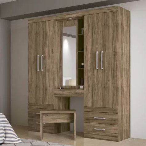 Cupboard Ideas Bedroom Modern Design, Bedroom Wardrobe Interior Design, Wardrobe Interior Design Modern, Bedroom Wardrobe Interior, Designs For Small Bedrooms, Wardrobe Dressing Table, Small Bedroom Wardrobe, Bad Room Design, Wardrobe Dressing