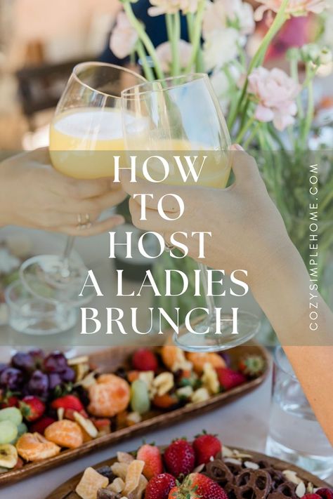 Bachelorette Brunch At Home, Fruit For Brunch Ideas, Brunch Ideas For Ladies, Lady Brunch Ideas, Brunch Ideas Small Group, Store Bought Brunch Ideas, Ladies Brunch Ideas Decor, Affordable Brunch Ideas, Outside Brunch Ideas