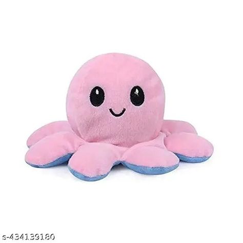 Reversible Octopus Soft Toys, Mood Change Double-Sided Flip Octopus Plush Toys Flip Octopus Plush, Flip Octopus, Reversible Octopus, Octopus Toy, Interactive Gifts, Octopus Plush, Water Animals, Mood Changes, Woman Bags Handbags