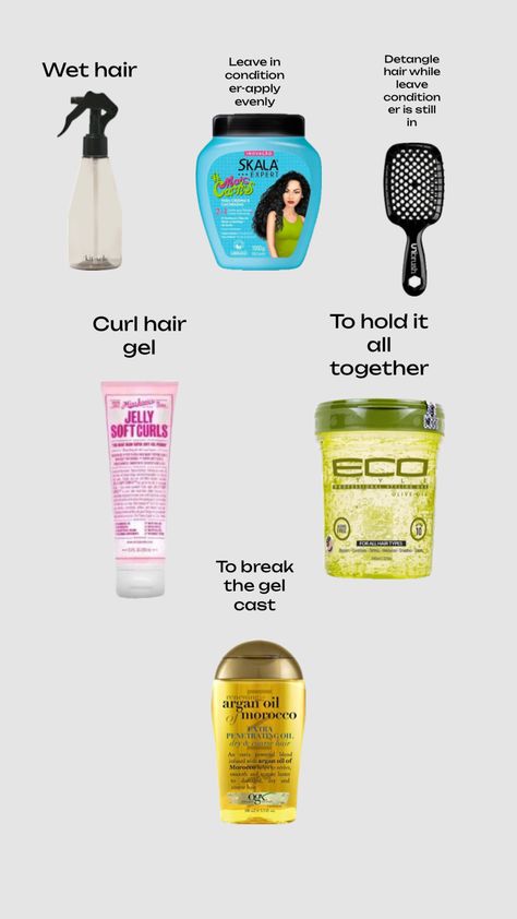 Simple curly hair routine Curly Long Hair Routine, Best Hair Care Products For Curly Hair, Hair Washing Routine For Curly Hair, Mens Curly Hair Routine, Curly Hair Revival, Aussie Curly Hair Routine, Curly Products For Natural Hair, Wavy Hair Shower Routine, Curly Hair Routine For Straight Hair