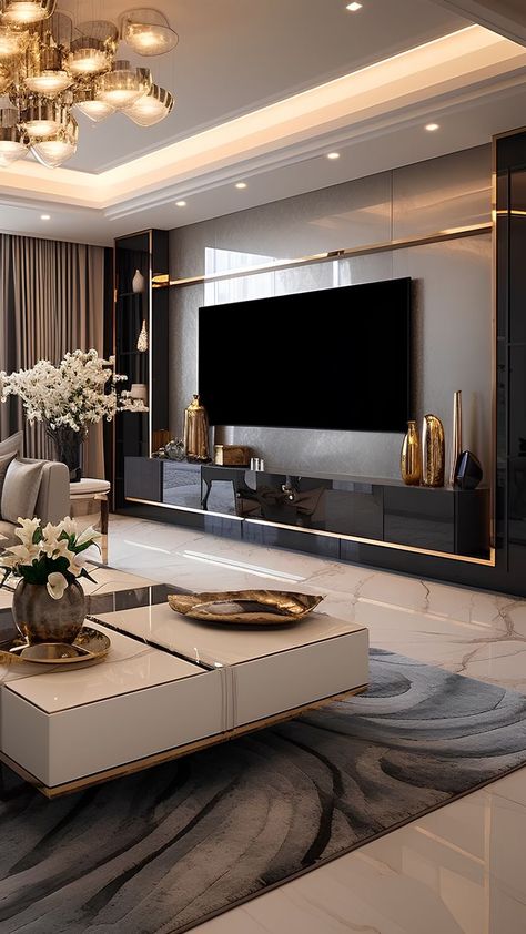 Home Hall Design, تصميم داخلي فاخر, Desain Furnitur Modern, تصميم للمنزل العصري, Luxury House Interior Design, Hall Interior, Design Room, Mansion Interior, Home Design Living Room