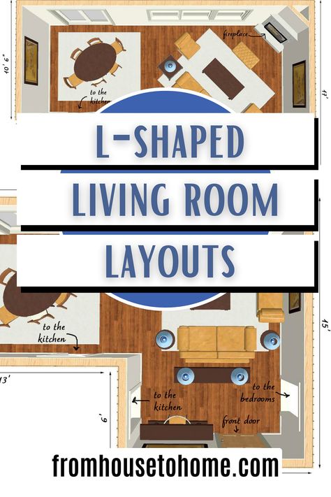 L-Shaped Living Room Layout Ideas: How To Arrange Your Furniture | Interior Design L Shaped Couch Living Room Layout Apartment, L Shaped Living Room Layout Furniture Placement, Placing Furniture In Living Room, How To Fill A Large Living Room, L Shape Living Room Interior Design, L Shape Couch With Accent Chairs, Diagonal Couch Layout, Red Paint Colors Sherwin Williams, Weird Living Room Layout Ideas