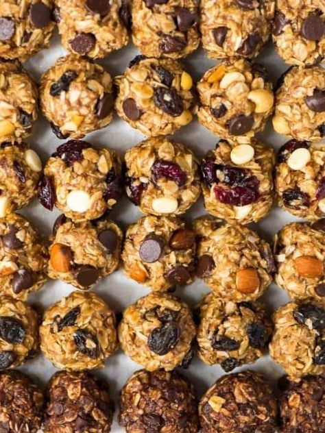 Mediterranean Diet Dessert Recipes, Oatmeal Energy Balls Recipe, Diet Dessert Recipes, Lemon Bars Healthy, Well Plated, Diet Desserts Recipes, Energy Balls Healthy, Energy Ball Recipe, Diet Desserts