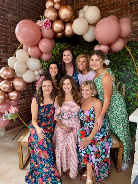 Sharing all of the details from a "Baby in Bloom" theme baby shower, which was easy to run with and very feminine for a baby girl on the way. Bloom Theme, Cake Pop Sticks, Baby In Bloom, Beer Theme, Balloon Kit, Smash Cake Photoshoot, Bloom Baby, Rodeo Outfits, Balloon Pump