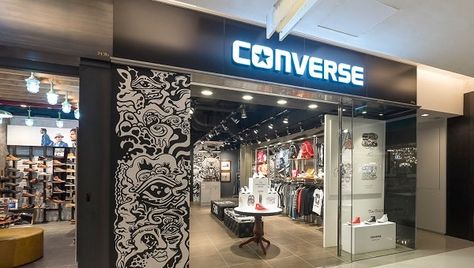 Converse Store, Stores Design, Converse Shop, Customer Survey, Company Gifts, Card Balance, School School, Retail Store Design, 5 Gifts