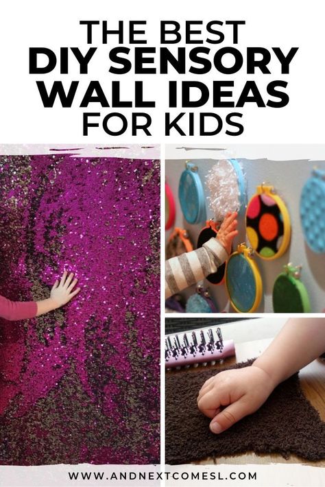 Sensory Wall Ideas, Sensory Board Ideas, Diy Sensory Wall, Sensory Bedroom, Sensory Classroom, Diy Sensory Toys, Diy Sensory Board, Room For Kids, Diy Sensory