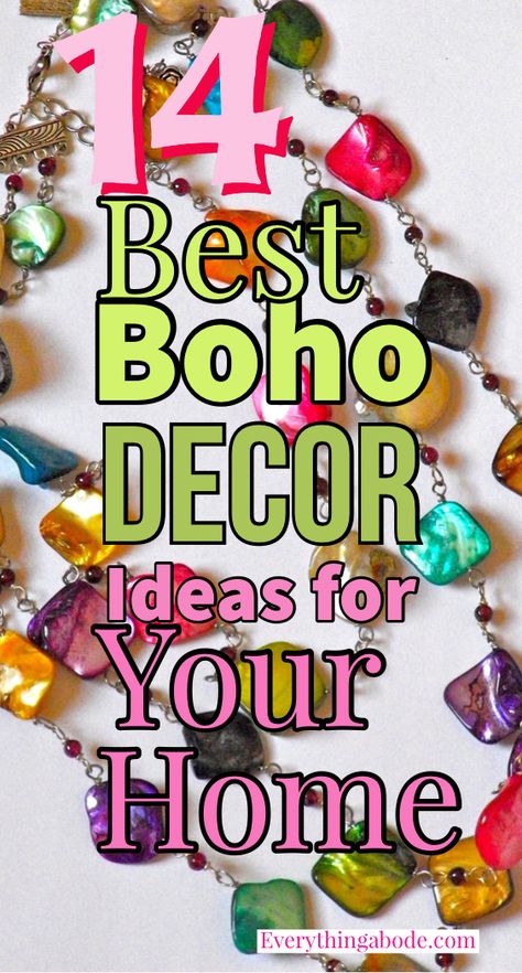 14 Secrets to Styling a Bohemian Home Like No Other! - Everything Abode Diy Bohemian Decor, Boho Hippie Home, Boho Decor Ideas, Bohemian Decor Diy, Boho Style Living, Hippie Bedroom Decor, Bohemian Decor Inspiration, Hippie Crafts, Bohemian Diy