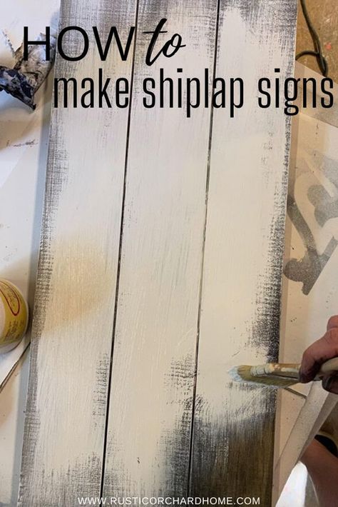 Belem, Home Orchard, Rustic Shiplap, Diy Pallet Decoration, Farmhouse Signs Diy, Diy Farmhouse Decoration, Shiplap Sign, Wooden Signs Diy, Farmhouse Crafts