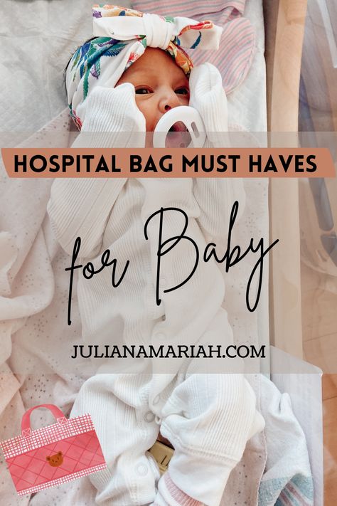 If you have never packed for a hospital bag for baby, here is a list for you of all the HOSPITAL BAG MUST HAVES so you have everything you NEED! #hospitalbagmusthaves #hospitalbagchecklist #hospitalbagchecklistbaby #hospitalbagmusthavesforbaby Hospital Bag For Newborn, What To Pack For Newborn Hospital Bag, Newborn Bag For Hospital, Pack Baby Hospital Bag, Adoption Hospital Bag, Hospital Bag For Baby Checklist, Hospital Birth Bag, Baby’s Hospital Bag, What To Pack For Baby Hospital Bag