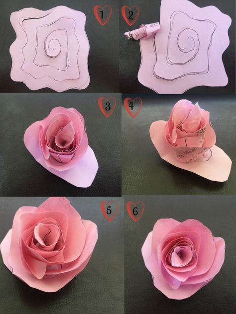 Flower Twisting Craft Tutorial – Quick And Easy #iCraft #MyValentine #CraftIdeas #crafttutorial #flowertwistingcrafrt Paper Flowers Diy Easy, Diy Flores, Desain Quilling, Quick And Easy Crafts, Easy Paper Flowers, Wine Bottle Diy Crafts, Paper Rose, Craft Tutorial, Paper Flowers Diy