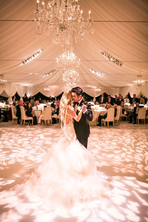 Wedding Tent Dance Floor Ideas, Gobo Lighting Wedding, Gobo Projection, Reception Dance Floor, Wedding Table Lighting, Gobo Lighting, Wedding Reception Dance, Wedding Reception Dance Floor, Ocean View Wedding