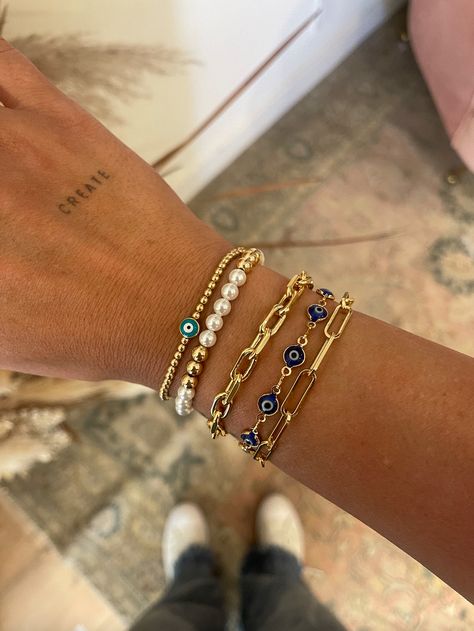 ~18k Gold filled ~6'' long with 2'' extension ~Bracelet Asthetic Jewellery Picture, Summer Jewelry Beach Necklaces, Slide Jewelry, Bracelet Inspo, Preppy Jewelry, Wrist Jewelry, Jewelry Accessories Ideas, Nail Jewelry, Dope Jewelry