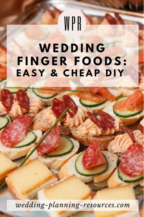 Looking for Wedding cocktail hour food ideas? Wedding appetizers to make ahead? DIY wedding reception finger food? Easy appetizers for cocktail hour? In this guide, we’re sharing a list of wedding appetizer ideas that your guests will love! #cocktailhour #wedding #cocktailhourappetizers #diyappetizers #cocktailtime #cocktailbar #cocktailparty #instaweddings #weddinginsperation Appetizer Wedding Reception Food Bars, Finger Food For A Wedding Reception, Easy Wedding Canapes, Diy Canapes Wedding, Snacks Before Wedding Reception, Appetizer Reception Wedding, Cocktail Reception Food Ideas, Best Appetizers For Wedding Reception, Easy Appetizers Wedding