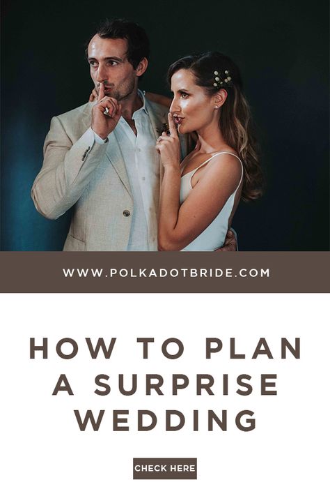 Surprise Wedding Engagement Party, Surprise Wedding Dress, Small Surprise Wedding Ideas, How To Plan A Surprise Wedding, Surprise Wedding Party, Surprise Wedding At Engagement Party, How To Throw A Surprise Wedding, Planning A Surprise Wedding, Suprise Wedding Party