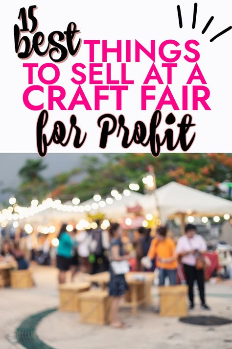 Natal, Quick Projects To Sell, How To Sell Handmade Items, Fun Booth Ideas, Bazaar Crafts To Sell Diy, Things To Make And Sell At Farmers Market, Craft Bazaar Ideas Make And Sell, Easy Craft Show Ideas To Sell, Market Items To Sell