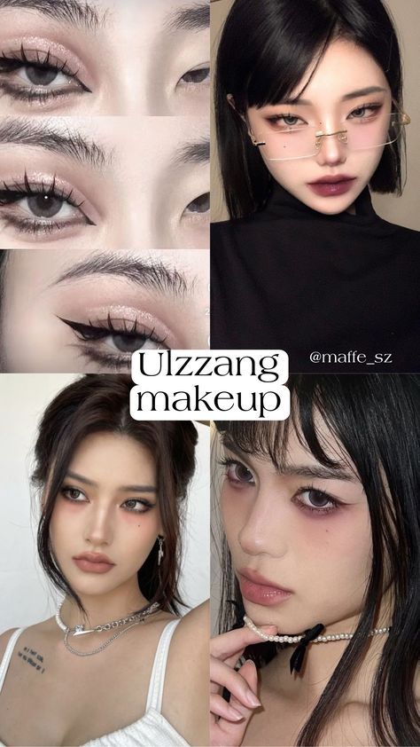 Korean Makeup Looks, Big Eyes Makeup, Pop Makeup, Asian Makeup Tutorials, Y2k Makeup, Korean Makeup Look, Doll Eye Makeup, Makeup Artist Tips, Ulzzang Makeup