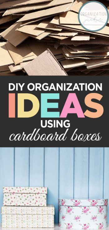 Cardboard Box Storage Organizers Kitchen, Diy Shelves From Cardboard Boxes, Diy Organizers Cardboard, Diy Cardboard Pencil Organizer, Diy Decorative Storage Boxes, Diy Cardboard Organization, Diy Using Cardboard Boxes, Diy Organizer Box Ideas, Diy Cardboard Storage Organizers