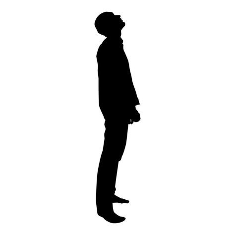 Silhouette Man Standing, Men Looking Up, Person Silouhette, People Shiloutte, Person Sillouhette, Human Silloute, Man Sillhoute, Man Silouhette, Man Silhouette Aesthetic