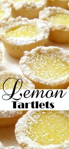 Lemon Tartlets Recipe, Lemon Tartlets, Mango Desserts, Tartlets Recipe, Lemon Dessert Recipes, Cheesecake Cupcakes, Dessert Dips, Lemon Cookies, Lemon Desserts