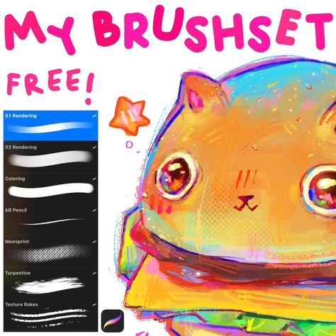 Free Impori Brush Set for Procreate - LIBRIUM Procreate Art References, Procreate Qr Code Brushes, Digital Brushes Procreate, Good Brushes On Procreate, How To Download Procreate Brushes, Pens For Procreate, Good Procreate Brushes Free, Procreate Blur Brush, Free Sketch Brushes Procreate