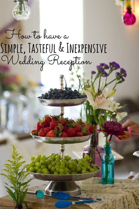 5 Ways to Save Money on Wedding Food Wedding Reception Ideas, Cocktail Food, Diy Dessert, Frugal Wedding, Wedding Appetizers, Wedding Renewal, Fruit Displays, Reception Food, Wedding Reception Food