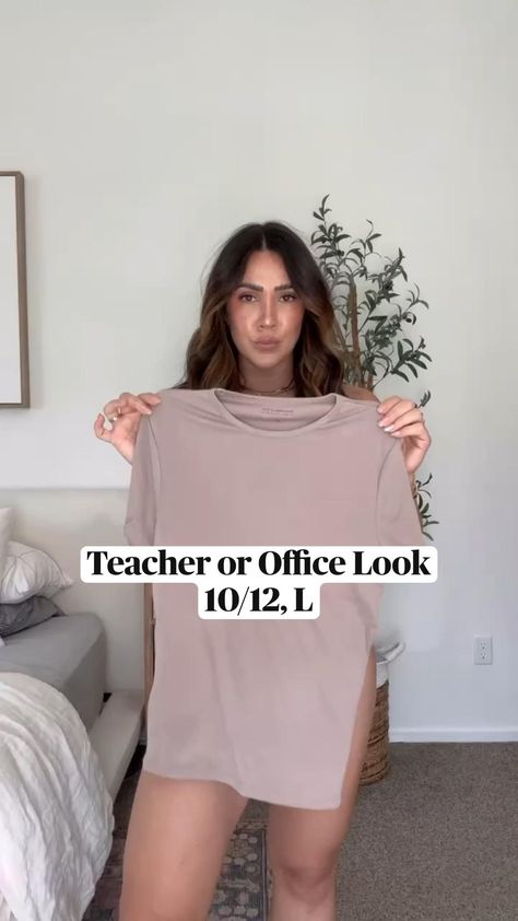 Teacher or Office Look 10/12, L Skirt Outfits Plus Size, Office Outfits Women Plus Size, Casual Teacher Outfits, Summer Work Outfits Office, Office Outfits Women Casual, Casual Plus Size Outfits, Casual Outfits Plus Size, Casual Work Outfit Summer, Summer Business Casual Outfits