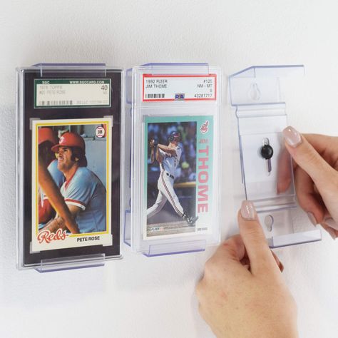 Sports Cards Display, Trading Card Display, Comic Book Frames, Wall Mount Shelf, Trading Card Storage, Shelf Stand, Album Frames, Carriage Bolt, Sports Card