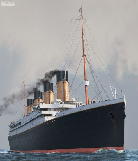 Titanic Boat, Titanic Art, Titanic Sinking, Titanic Facts, Titanic History, Titanic Ship, Titanic Movie, Rms Titanic, Tall Ships