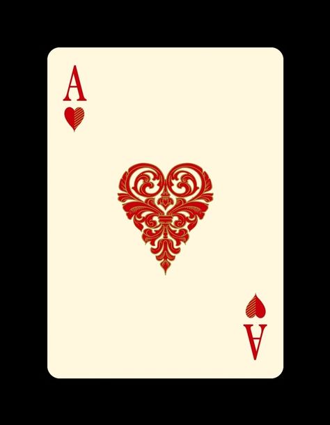 Upcycling, Playing Card Tattoos, Cool Playing Cards, Kartu Remi, Hearts Playing Cards, Playing Cards Art, Custom Playing Cards, Deck Of Playing Cards, Ace Of Hearts