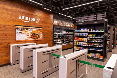 Mini Mercado, Amazon Go, Robot Restaurant, Fresh Store, Retail Concepts, Store Opening, Mua Sắm, Wall Street Journal, Retail Shop