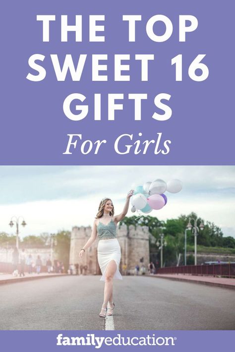 It's the birthday every girl looks forward to—her sweet 16th. A special year deserves a special gift. To inspire you, we've collected some birthday gift ideas that ought to charm any teenage girl, and we've got options for every budget. Sixteenth Birthday Ideas Gifts, Special Sweet 16 Birthday Gifts, Best Sweet 16 Gifts, Sweet 16 Gifts For Daughter, Ideas For Sweet 16 Gifts, Sweet Sixteen Gifts Ideas, 16 Year Birthday Gifts, Sweet 16 Birthday Gifts For Best Friend, Sweet 16 Girl Gifts