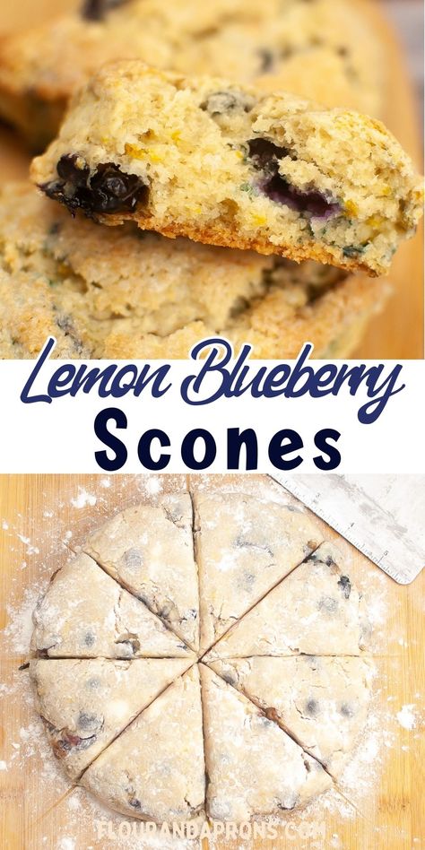 Enjoy these yummy Lemon Blueberry Scones! Perfect for breakfast or afternoon tea, these scones are light, fluffy, and bursting with flavor. Easy to make and even easier to enjoy, this recipe is a must-try. Serve warm for the best taste! Lemon Blueberry Scones Recipe Easy, Blueberry Scones Recipe Easy, Easy Blueberry Scones, Blueberry Scones Easy, Lemon Blueberry Scones, Peach Scones, Blueberry Lemon Scones, Cherry Scones, Baking Scones