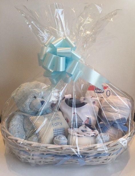 Baby Boy Gift Basket Baby Hamper Baby Shower Gift New Born Baby Boy Blue  | eBay Basket Baby Shower Gift, Boy Gift Basket, New Born Baby Boy, Baby Boy Gift Baskets, Baby Gift Wrapping, Baby Shower Baskets, Baby Basket, Baby Gift Hampers