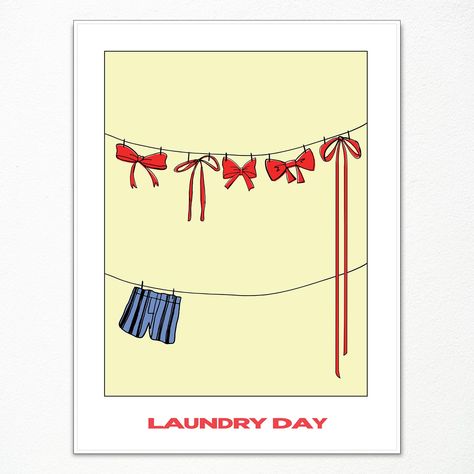 PRICES MAY VARY. Laundry Room Coquette Posters: Elevate your laundry space into a charming haven with our Laundry Room Coquette Posters, available in various sizes including 12x16 inches, 16x24 inches, and 24x36 inches. These artful prints are designed to add a touch of playful elegance to your laundry room decor. Featuring coquettish designs, these posters bring a hint of flirtatious charm to the often-overlooked space, making laundry a more delightful experience. Red Ribbon Bows Coquette Laund Tela, 8x10 Wall Art, Fun Living Room Art, Cute Bedroom Door Signs, Quirky Wall Art Prints, Canvas Painting Ideas For Apartments, Apartment Living Room Wall Art, Simple Dorm Paintings, Monochromatic Wall Art