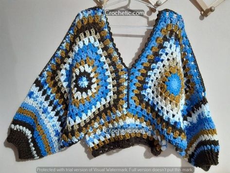 Crochet tops ideas Crochet Jumpers, Random Crochet, 2024 Crochet, Crochet Garments, Tops Ideas, Crochet Wearables, Gilet Crochet, شال كروشيه, Rubix Cube