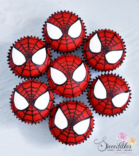 Fête Spider Man, Spiderman Birthday Party Decorations, Spiderman Cupcakes, Spiderman Birthday Cake, Marvel Birthday Party, Spiderman Theme, Spiderman Birthday Party, صفحات التلوين, Spiderman Cake